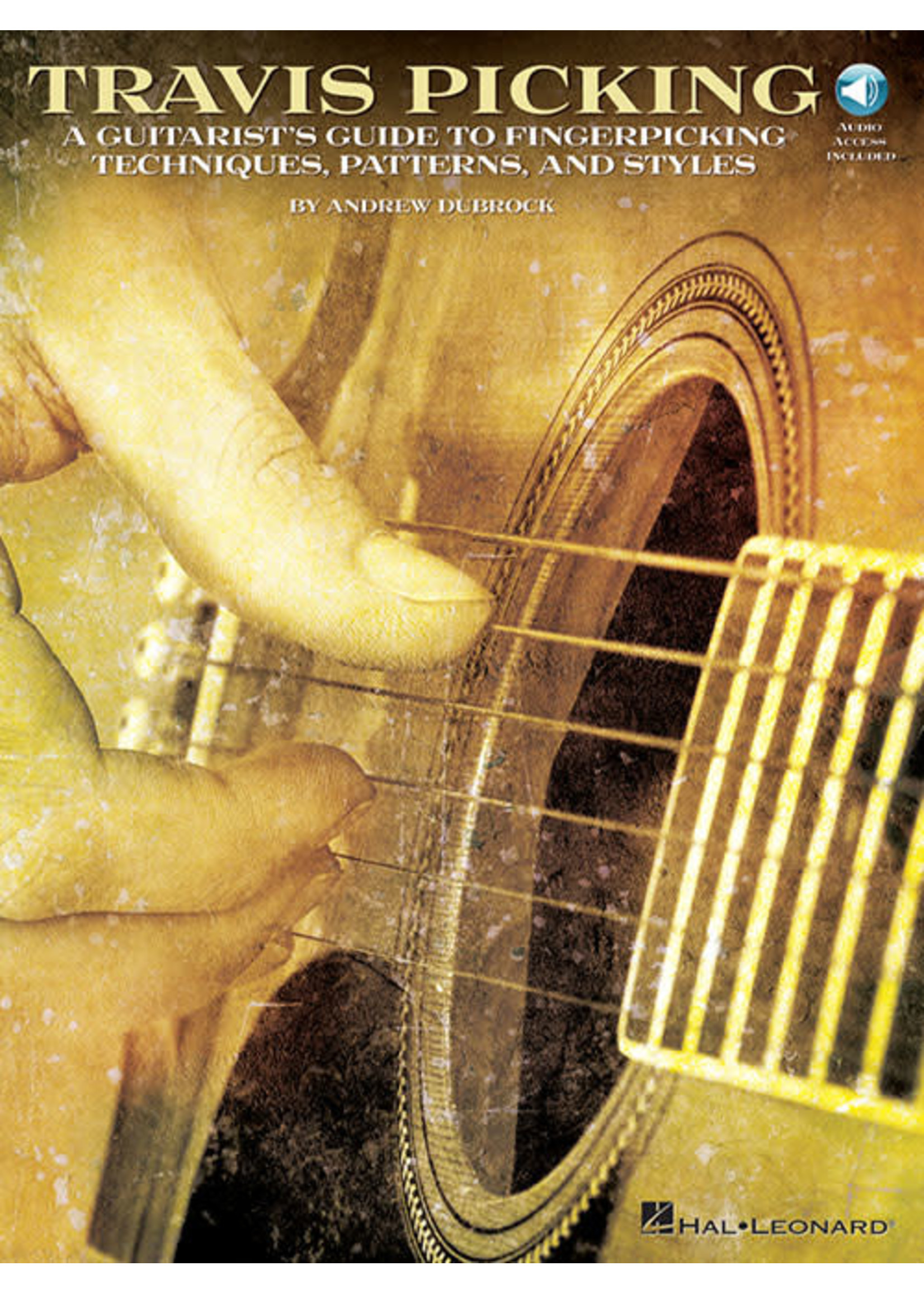 Hal Leonard Travis Picking - Guitarist's Guide to Fingerpicking  TAB & Audio