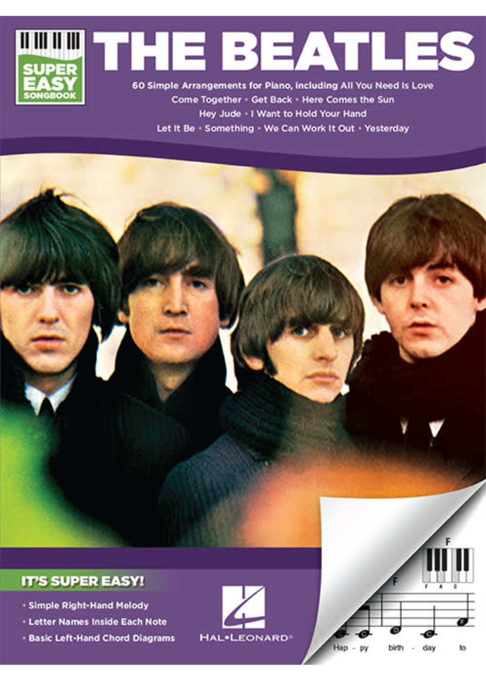 Hal Leonard The Beatles Super Easy Songbook EP