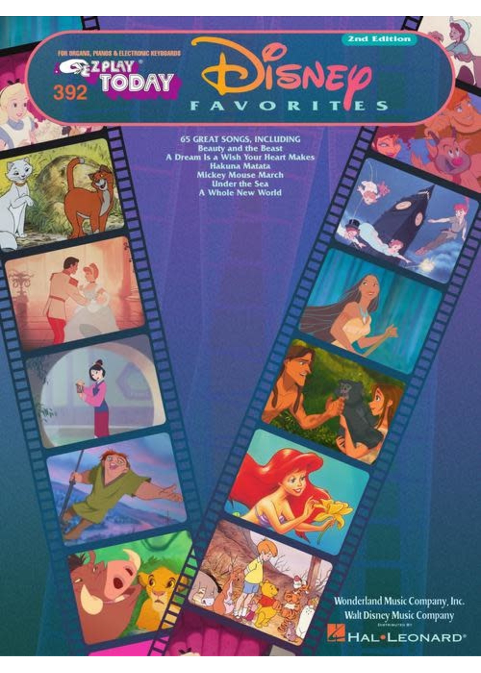 Hal Leonard EZ Play 392 - Disney Favourites