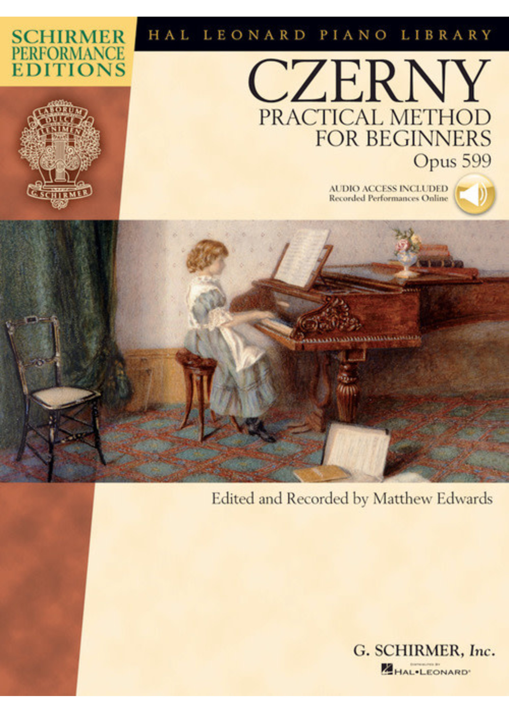 Hal Leonard Czerny Practical Method for Beginners Op.599 with Audio