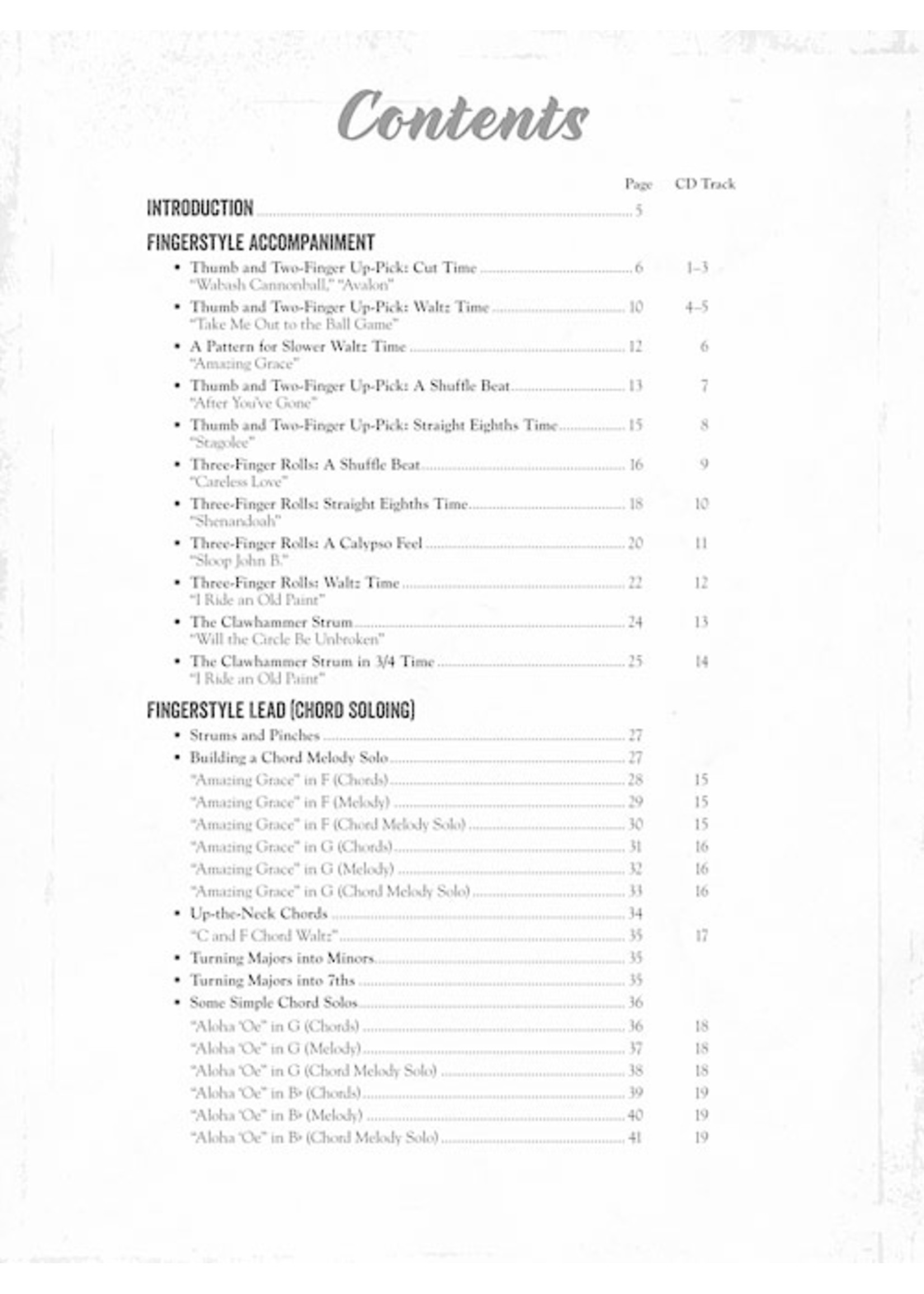 Hal Leonard Fingerstyle Ukulele - Method & Songbook