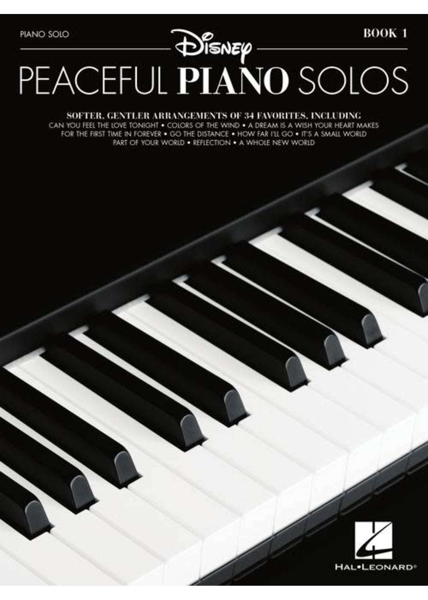 Hal Leonard Disney Peaceful Piano Solos
