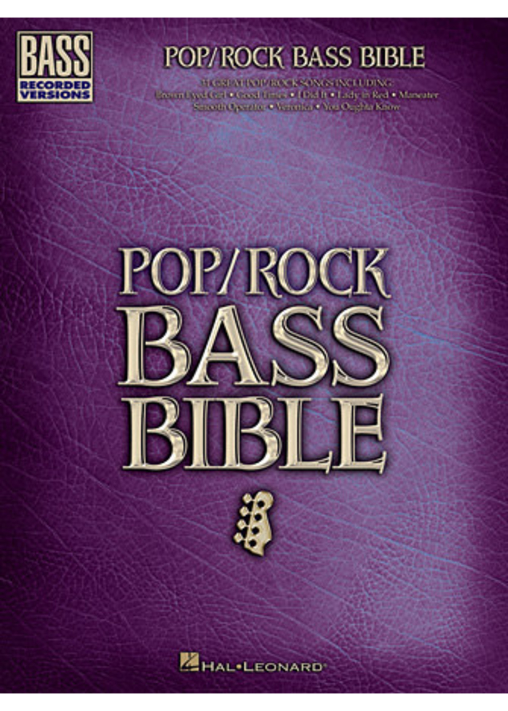 Hal Leonard Pop/Rock Bass Bible
