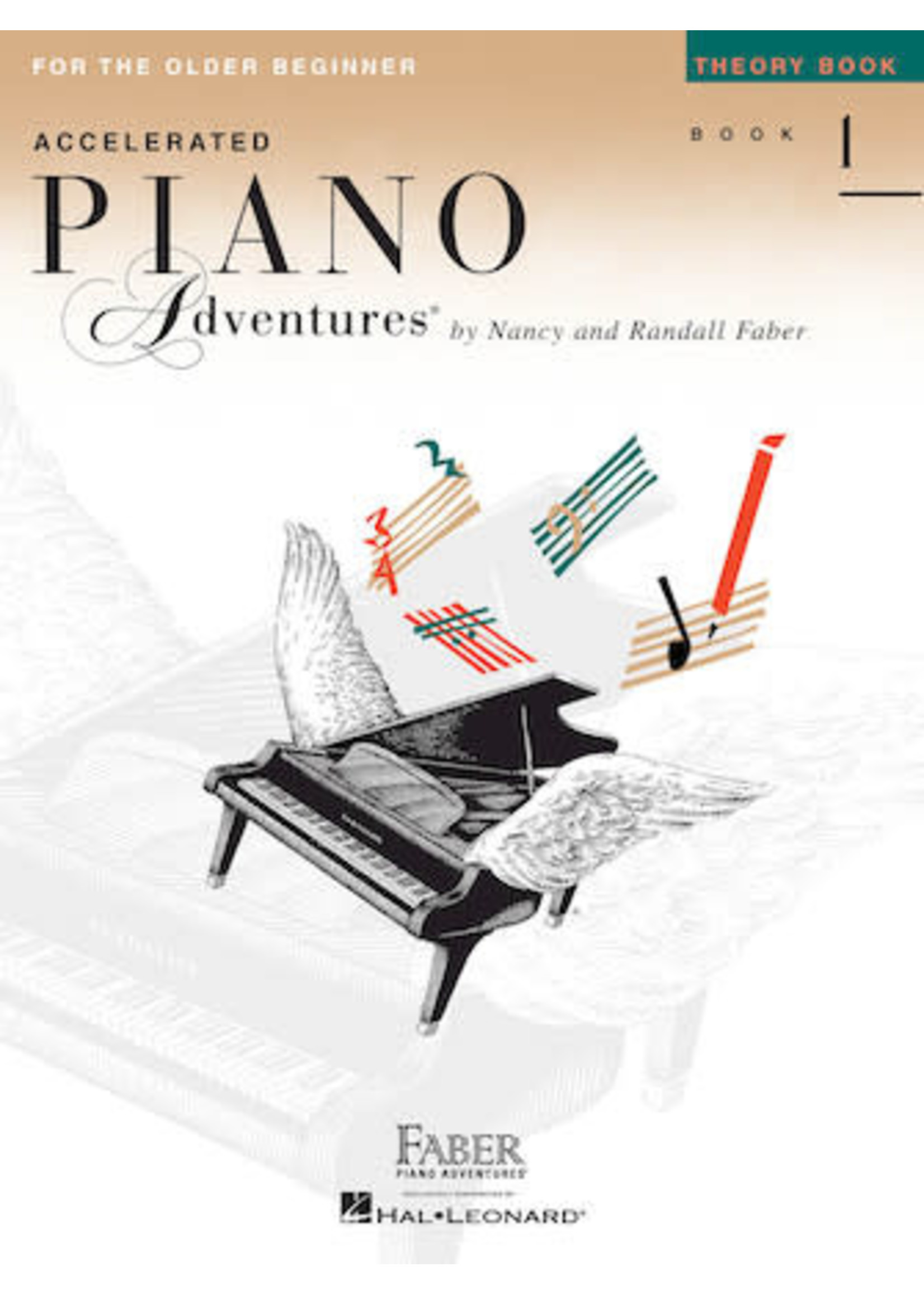 Hal Leonard Faber Accelerated Piano Adventures for the Older Beginner Theory 1