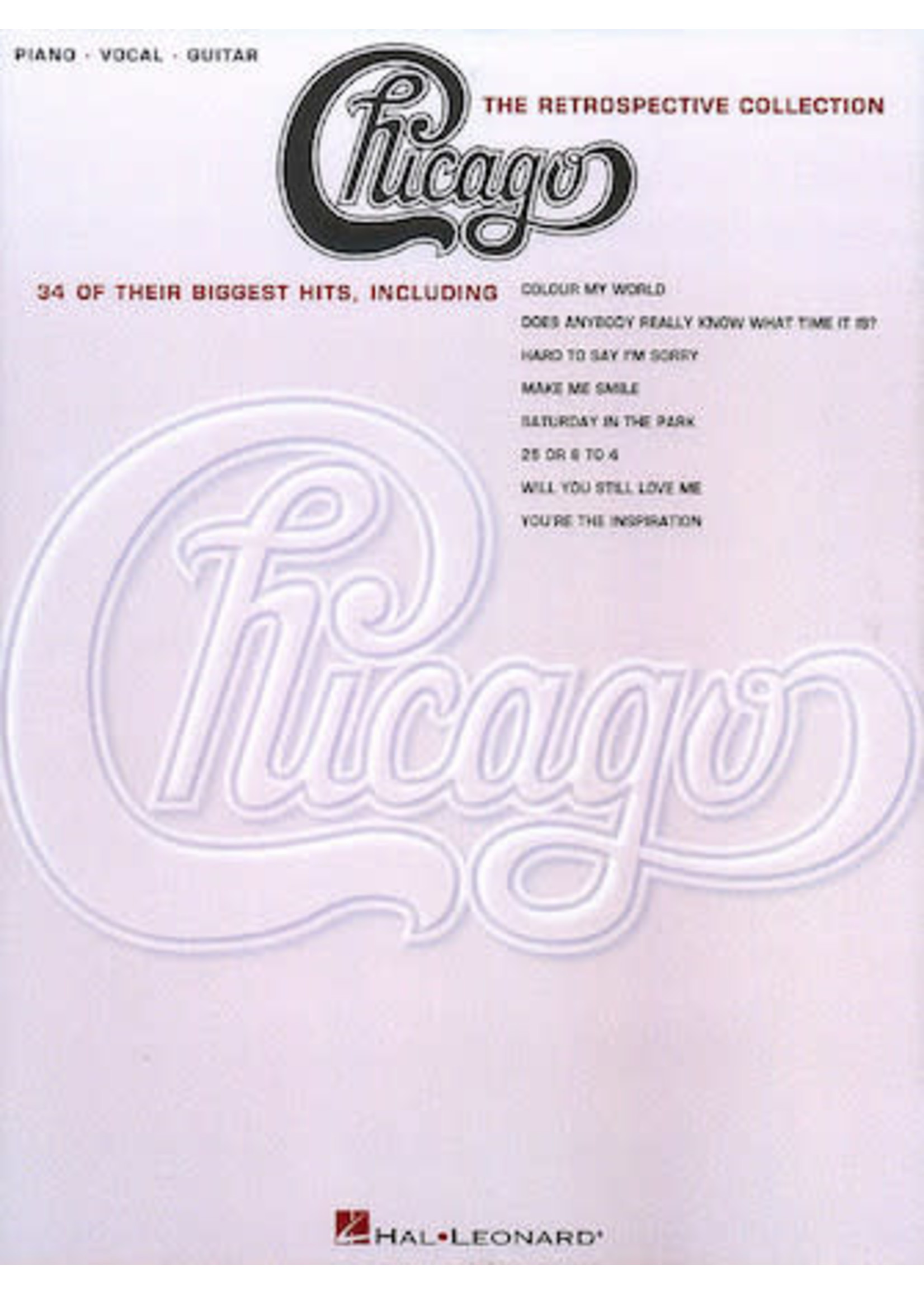 Hal Leonard Chicago The Retrospective Collection