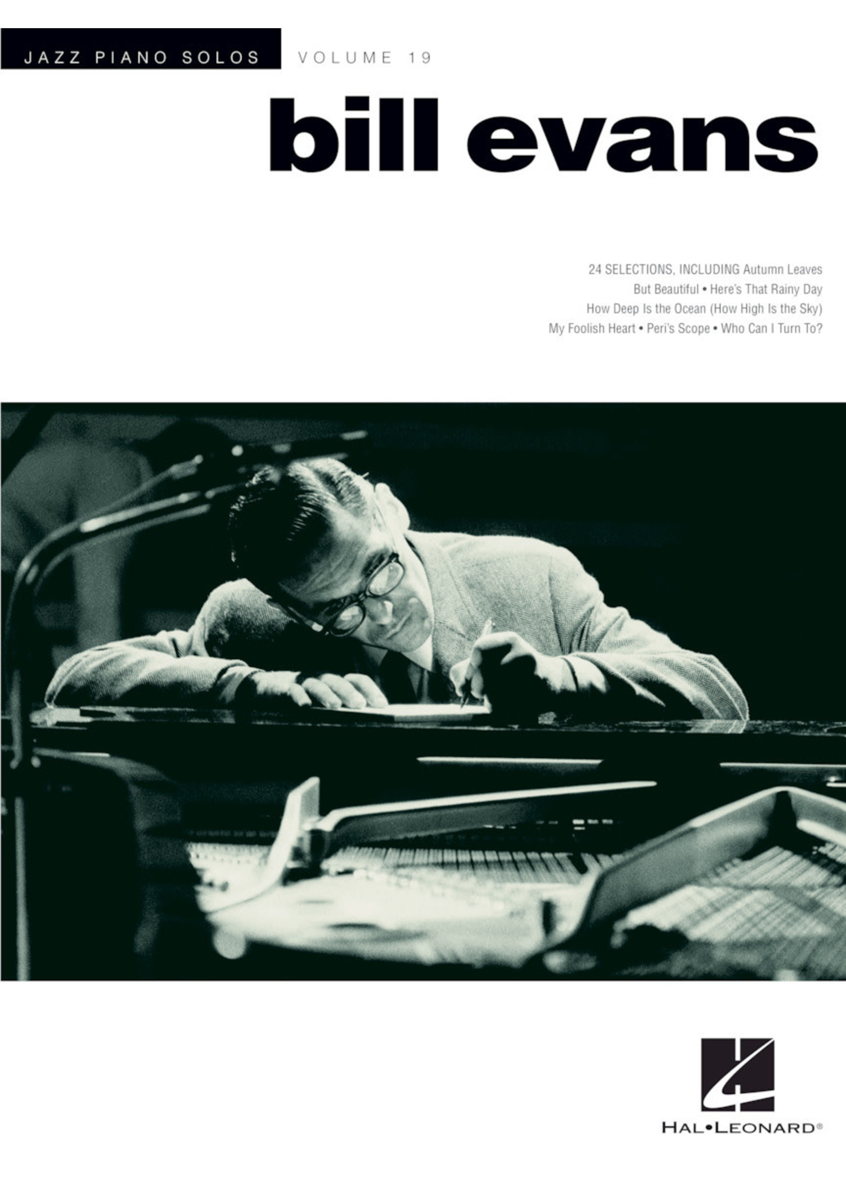 Hal Leonard Bill Evans Jazz Piano Solos Series Vol. 19