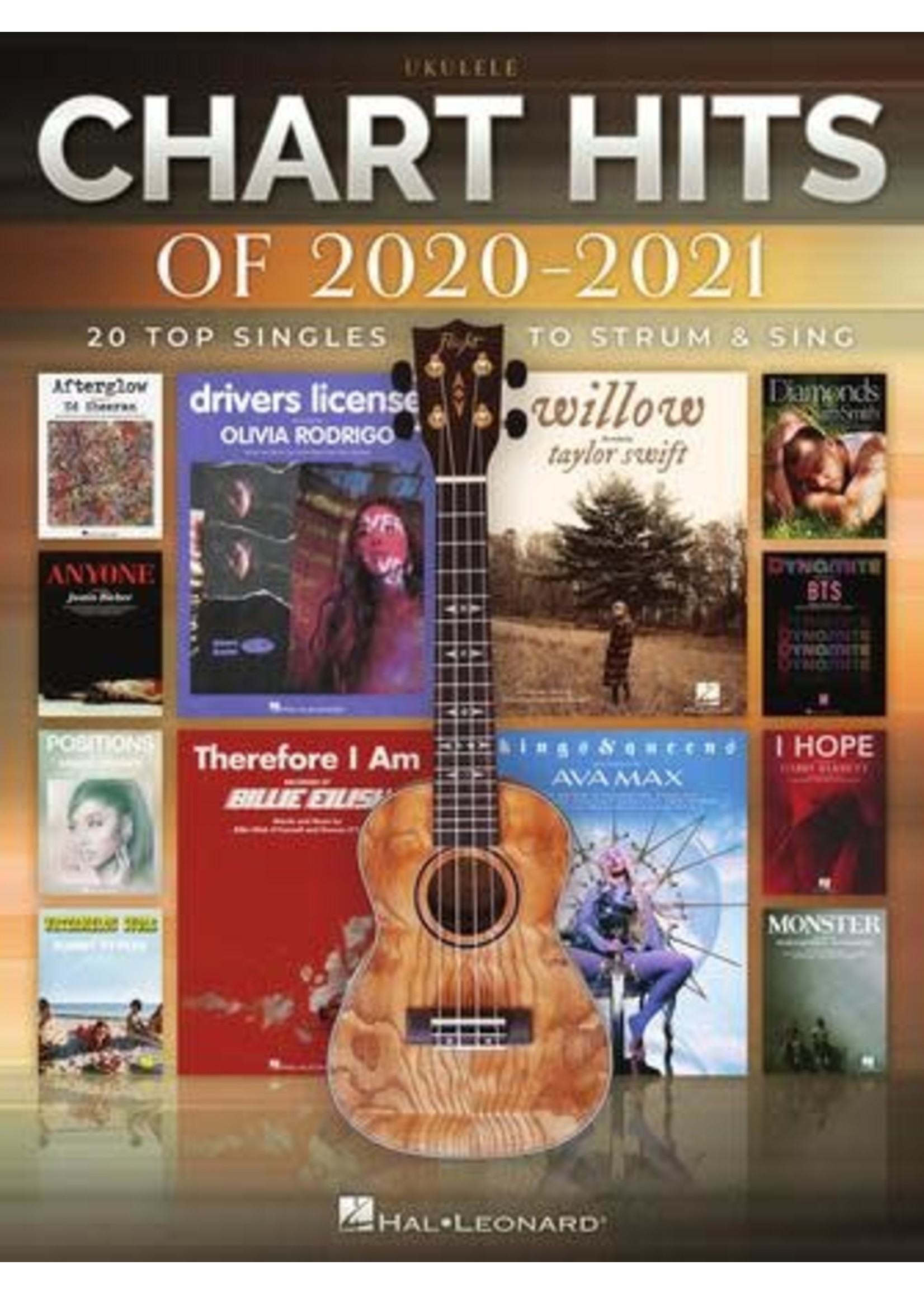 Hal Leonard Chart Hits of 2020-2021 Ukulele