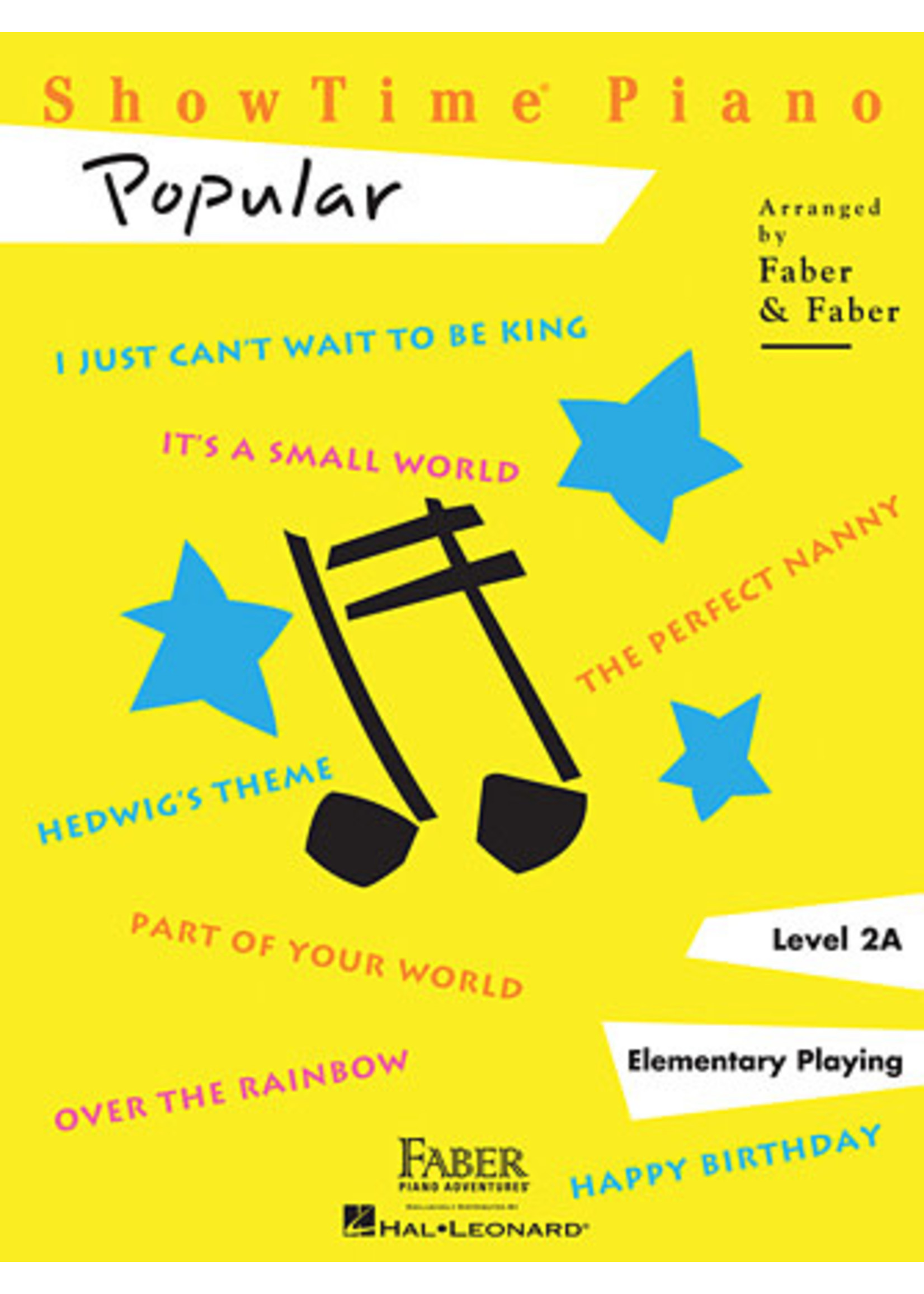 Hal Leonard Faber Piano ShowTime Popular 2A
