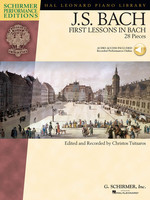 Hal Leonard J.S. Bach - First Lessons in Bach