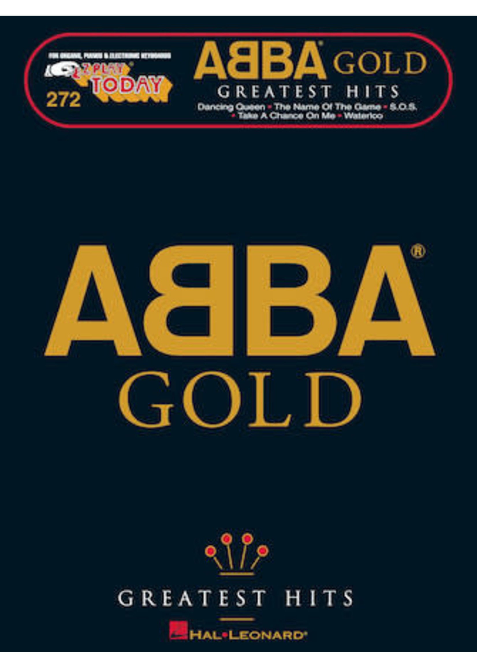 Hal Leonard EZ Play 272 - ABBA Gold Greatest Hits