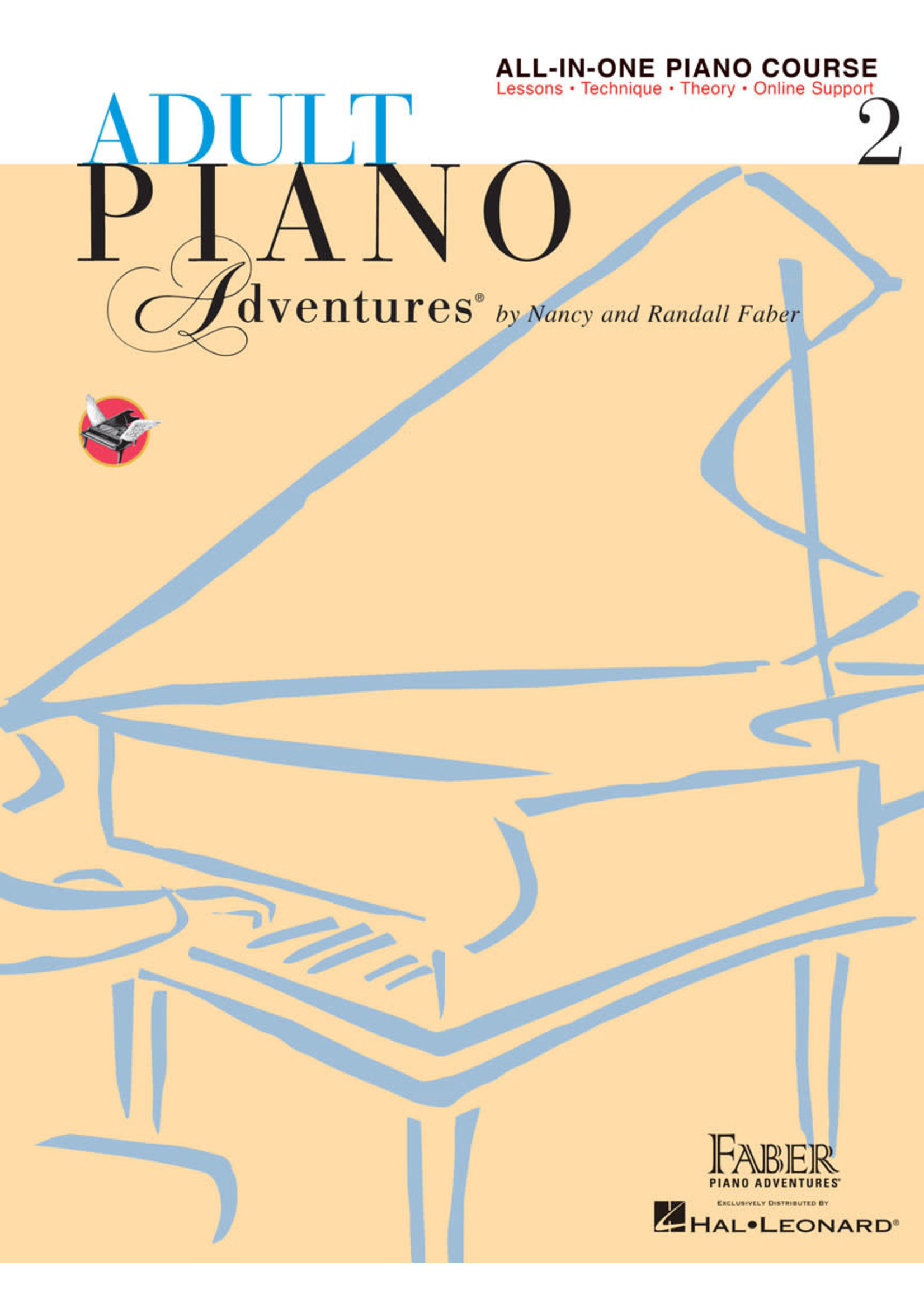 Hal Leonard Faber Piano Adult All-in-One Piano Course Book 2