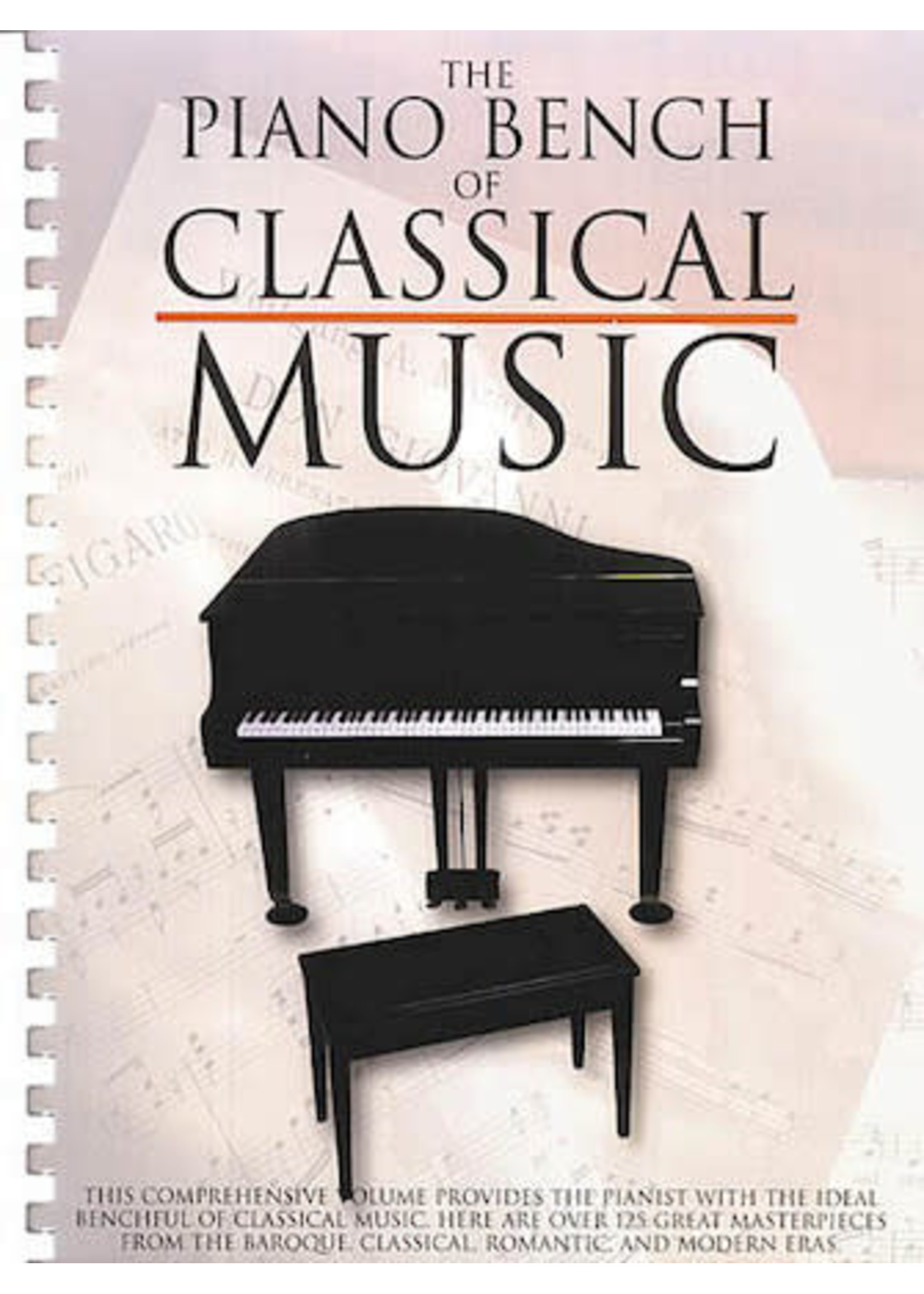 Hal Leonard The Piano Bench of Classical Music Piano Solo