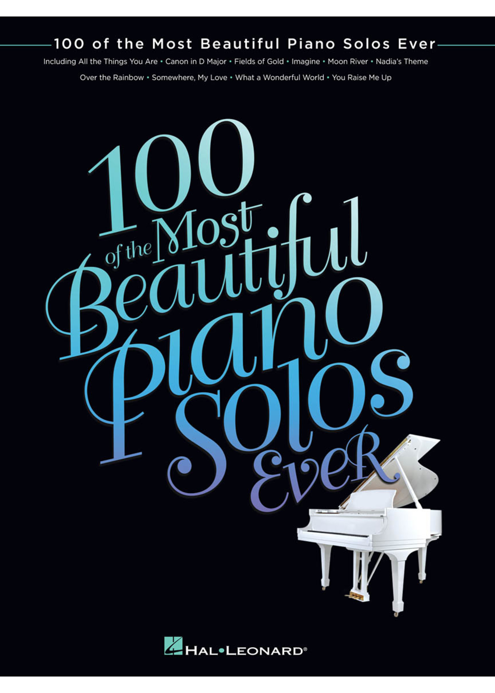 Hal Leonard 100 of the Most Beautiful Piano Solos Ever