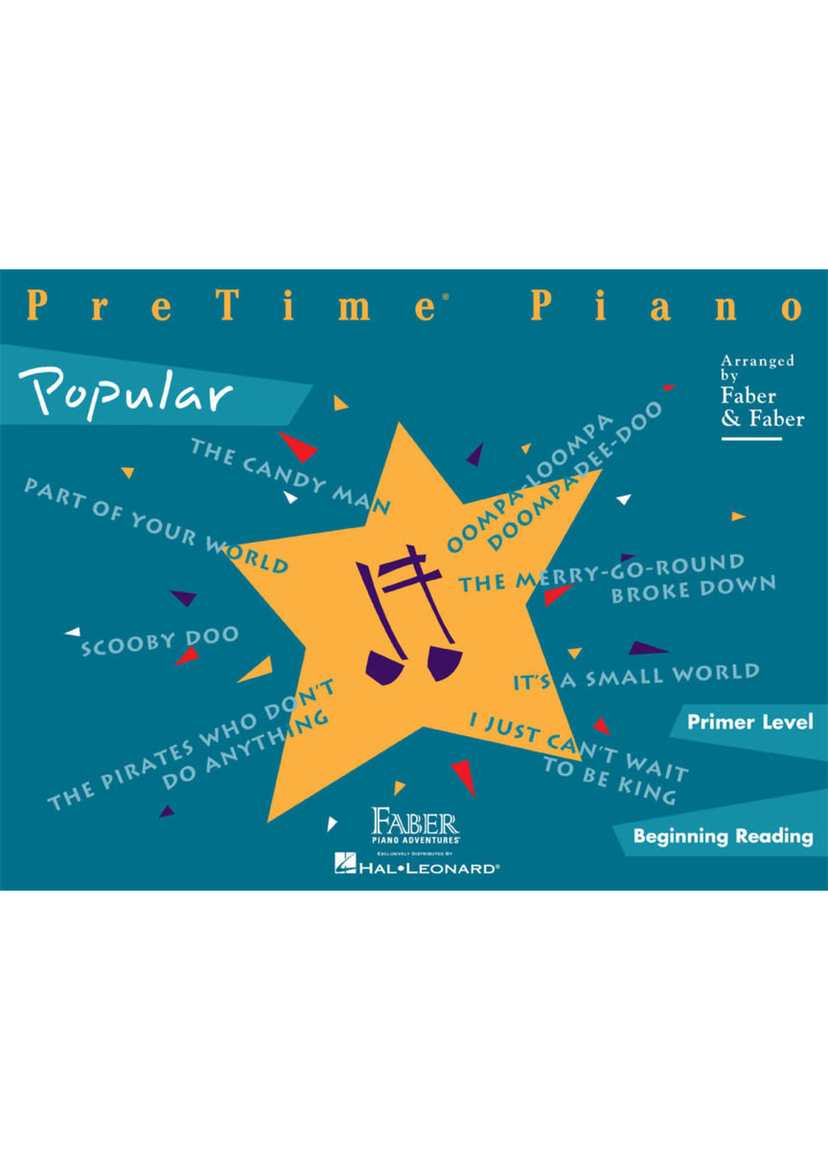 Hal Leonard Faber Piano PreTime Popular Primer