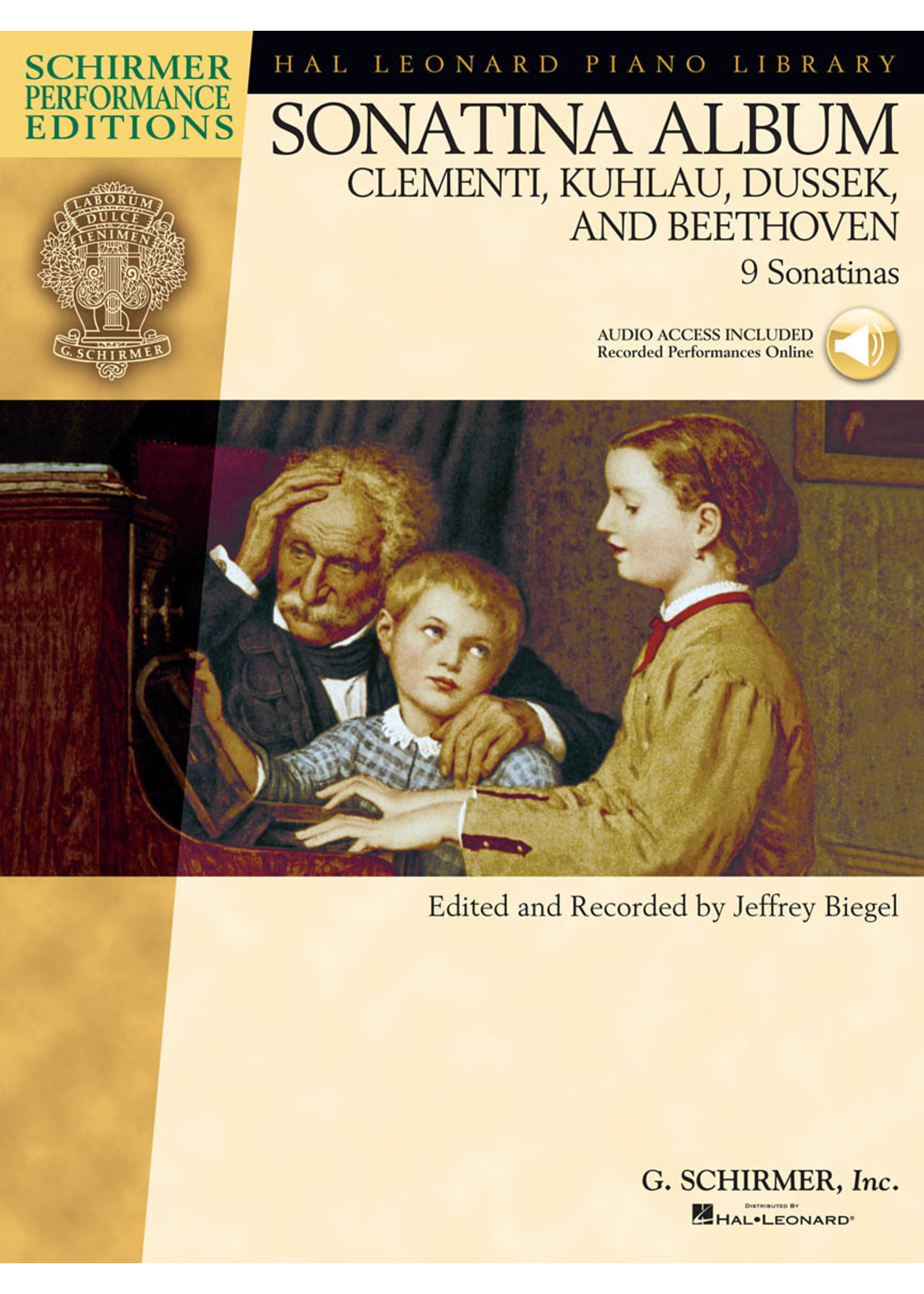 Hal Leonard Sonatina Album - Clementi, Kuhlau, Dussek and Beethoven w/Audio