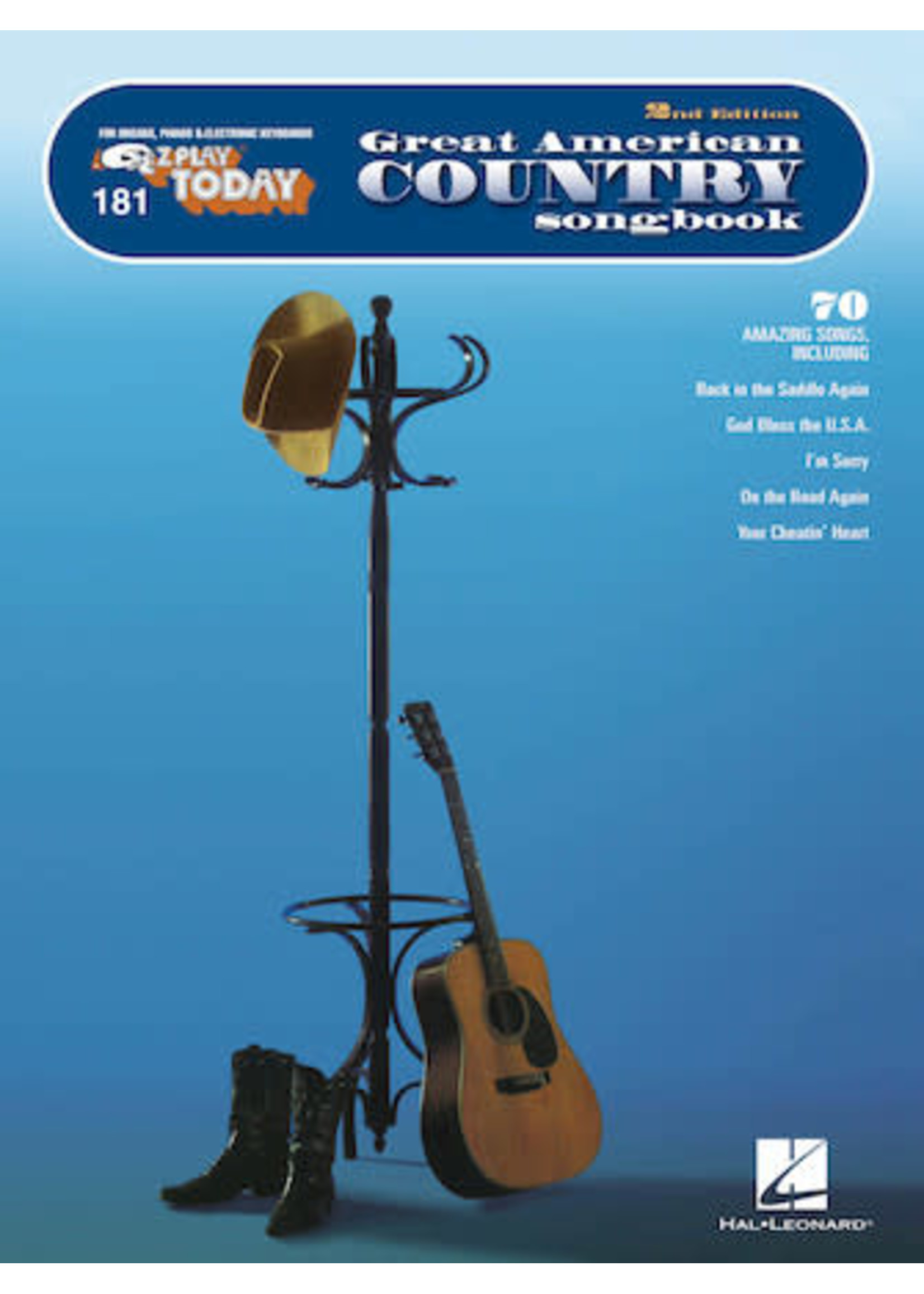 Hal Leonard EZ Play 181 - Great American Country Songbook