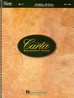 Hal Leonard Carta Manuscript Paper No. 7