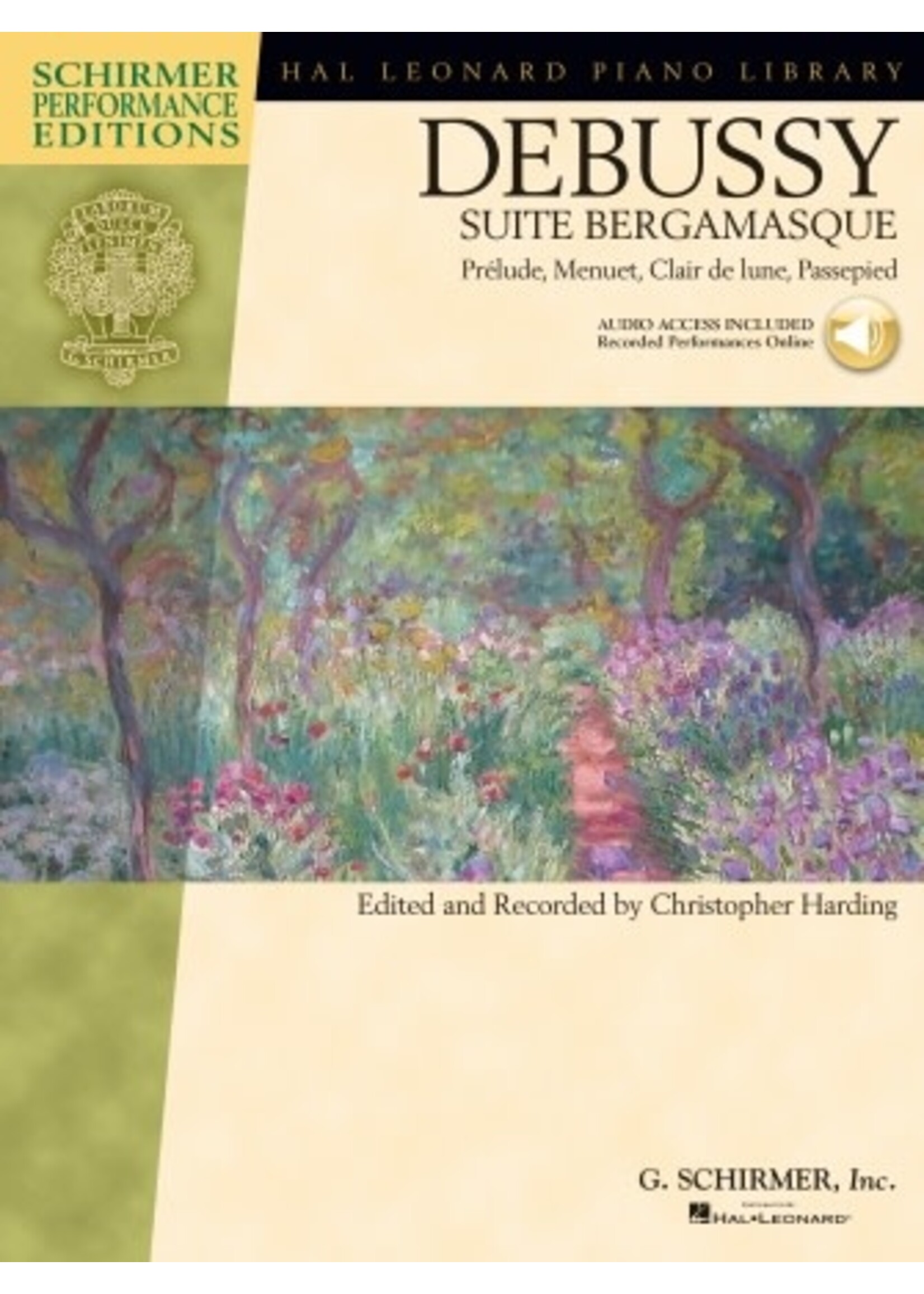 Hal Leonard Debussy - Suite bergamasque - Prelude, Menuet, Clair de lune, Passepied