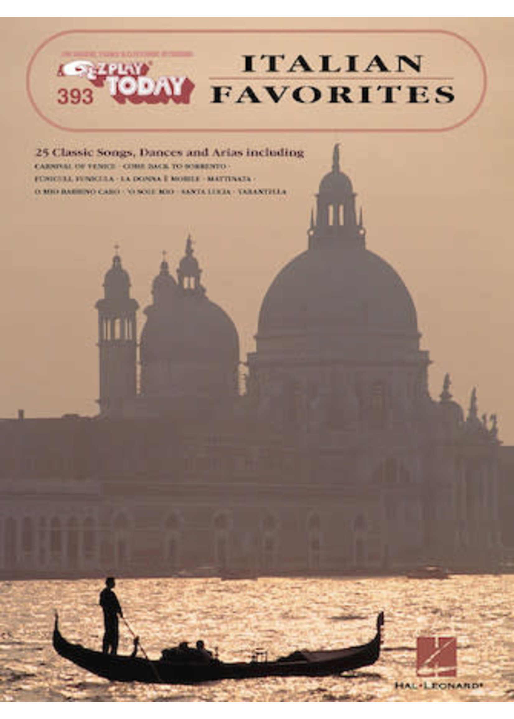 Hal Leonard EZ Play 393 - Italian Favorites