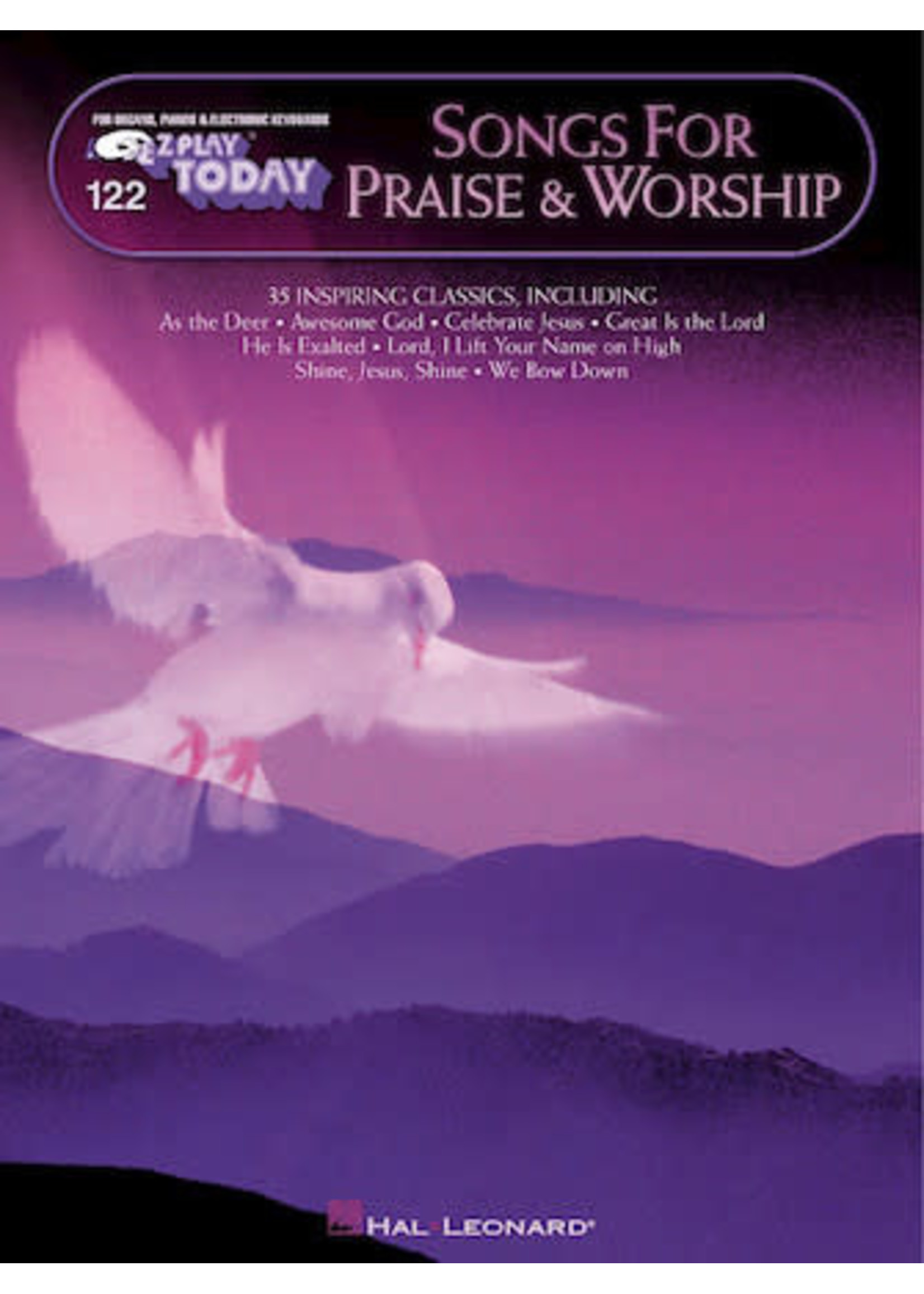 Hal Leonard EZ Play 122 - Songs for Praise & Worship