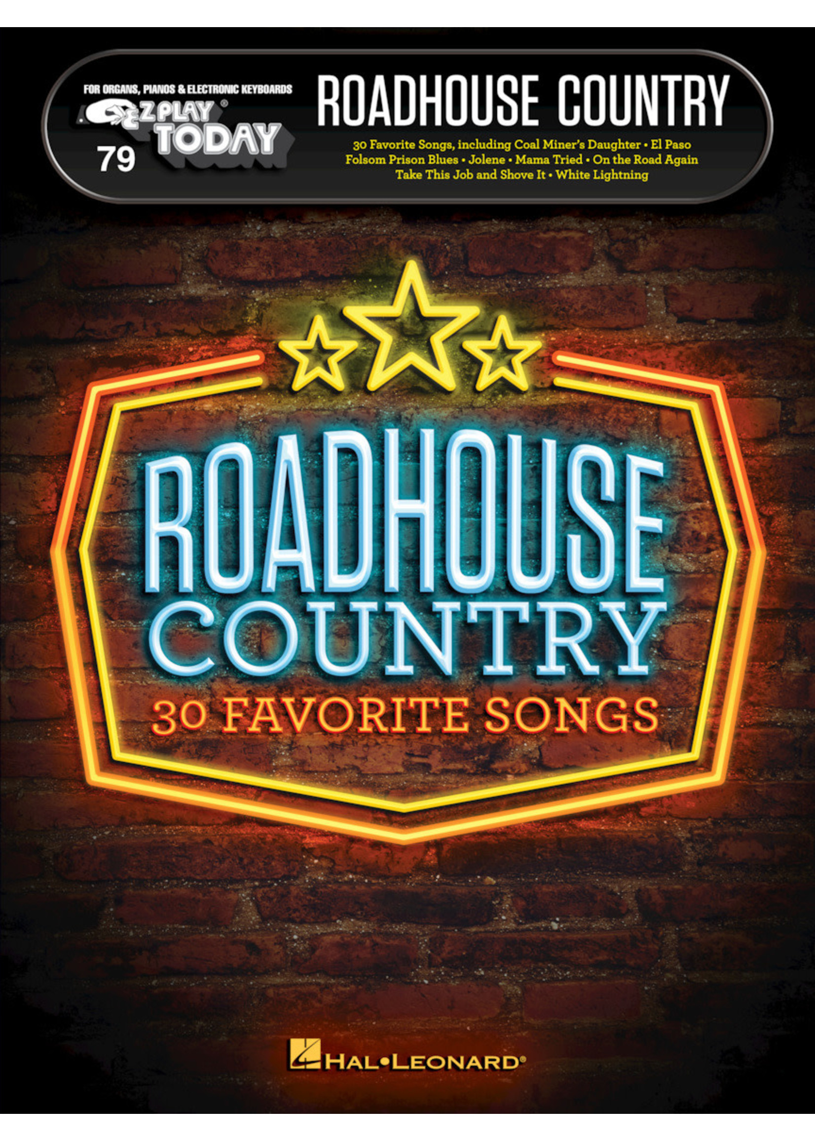 Hal Leonard EZ Play 79 - Roadhouse Country