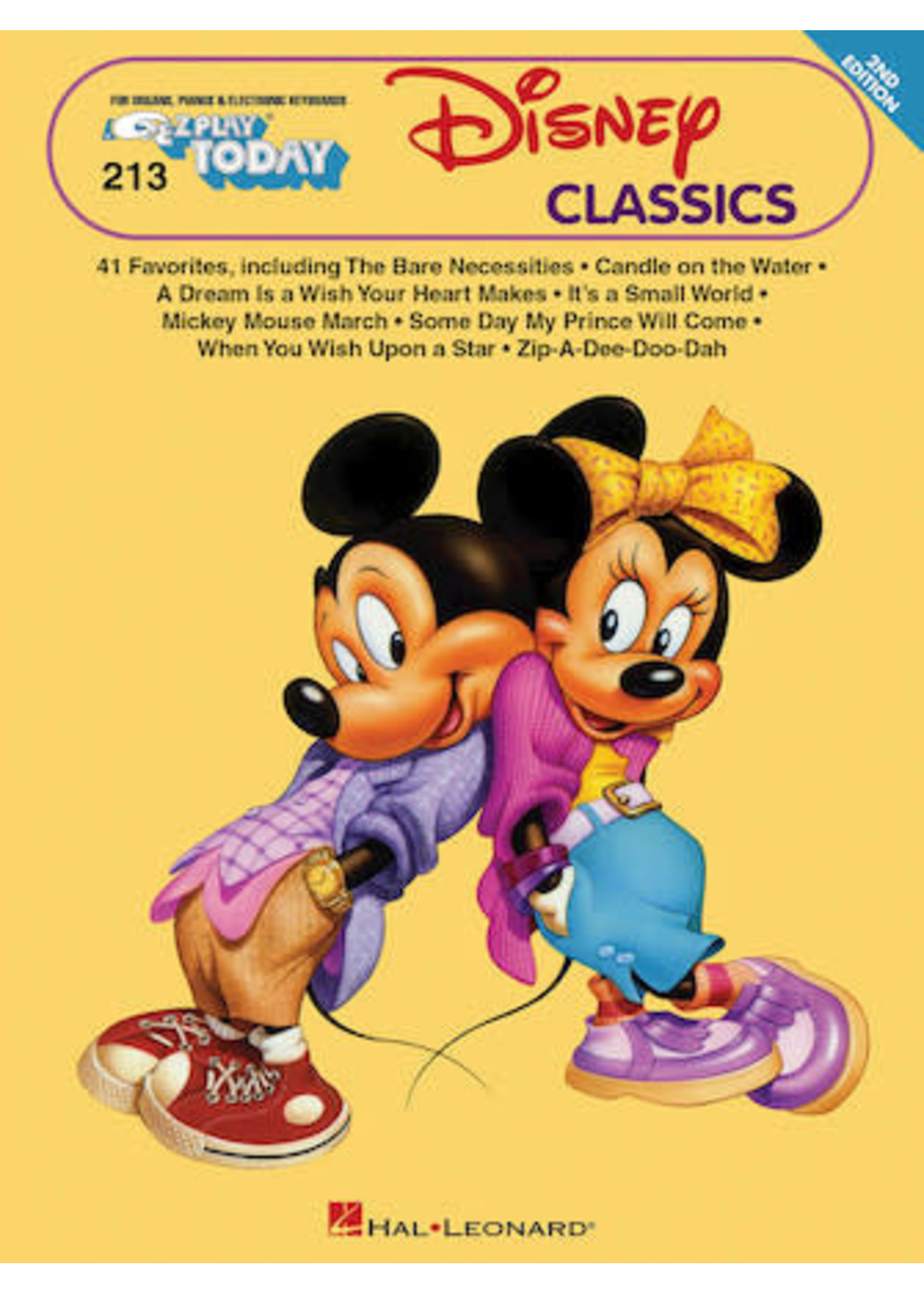 Hal Leonard EZ Play 213 - Disney Classics