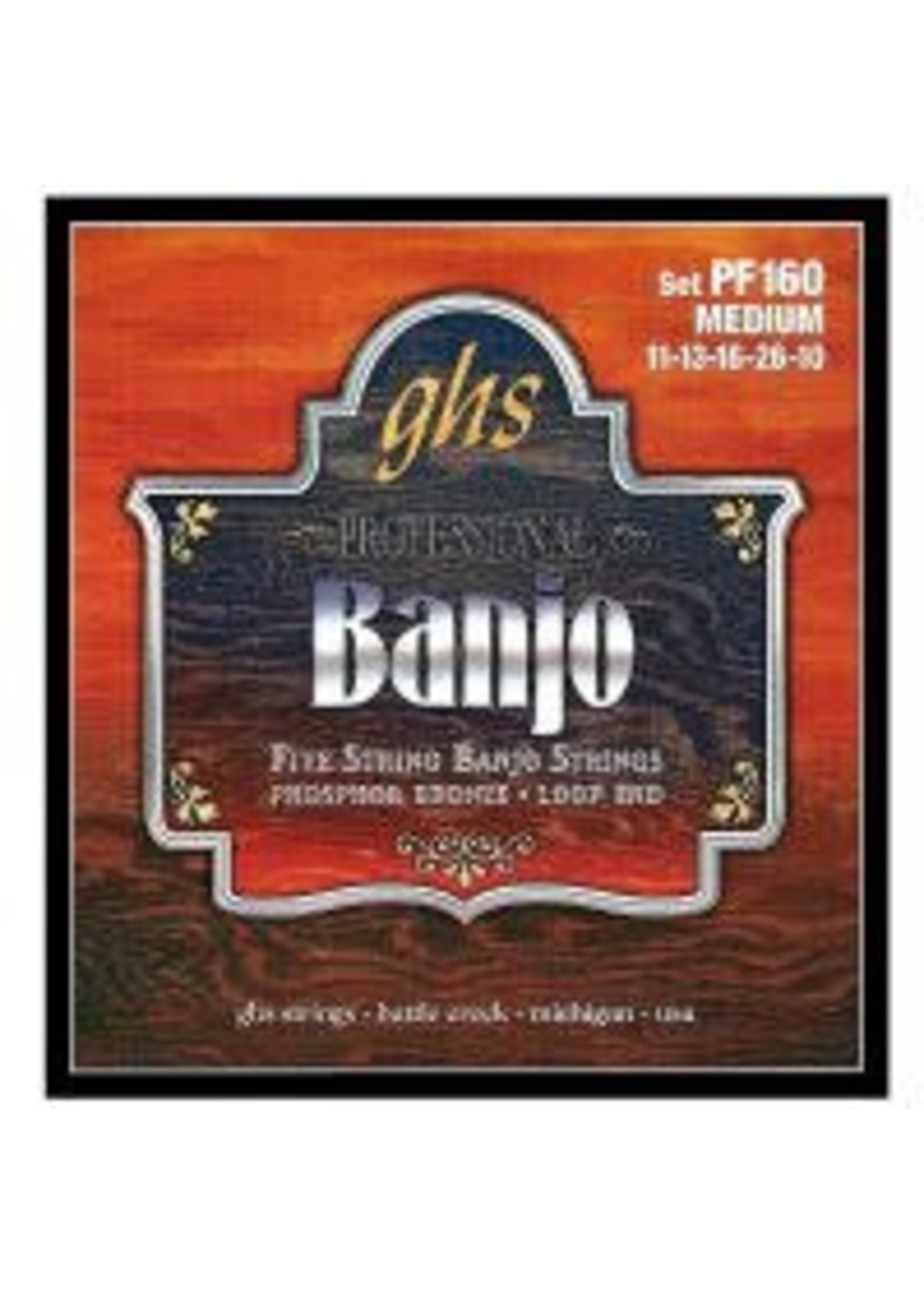 GHS GHS Banjo Strings Phosphor Bronze