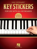 Hal Leonard Key Stickers Piano