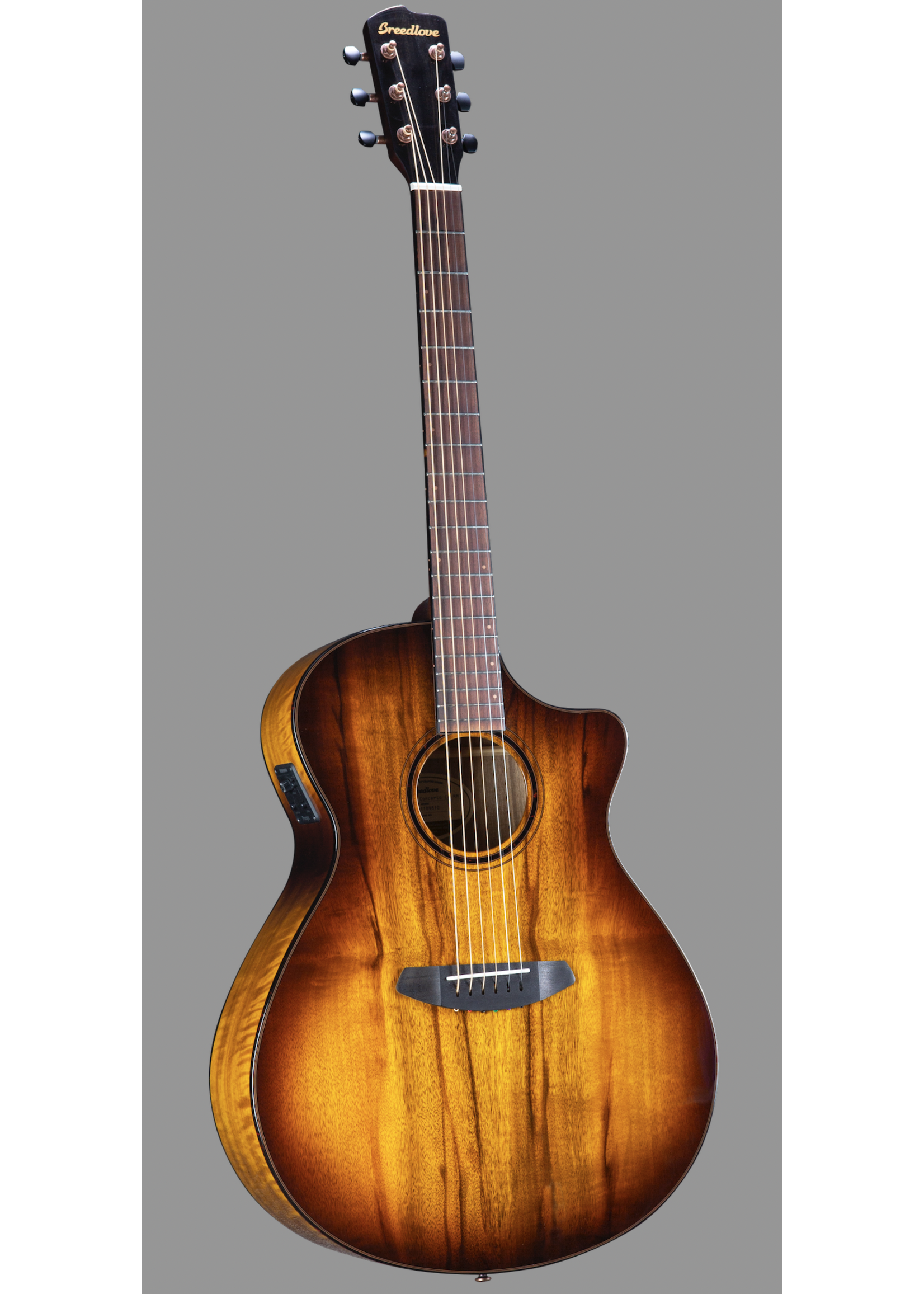 Breedlove Breedlove Acoustic Guitar ECO Pursuit Exotic S Concerto CE Tigers Eye Myrtlewood