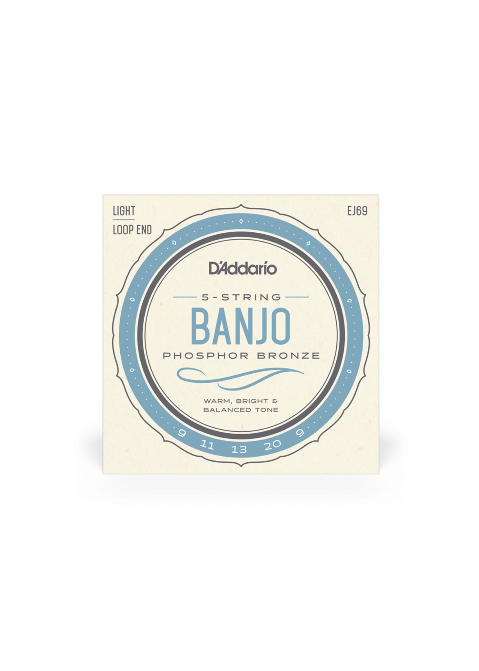 D'Addario D'Addario Banjo Strings Phosphor Bronze Light