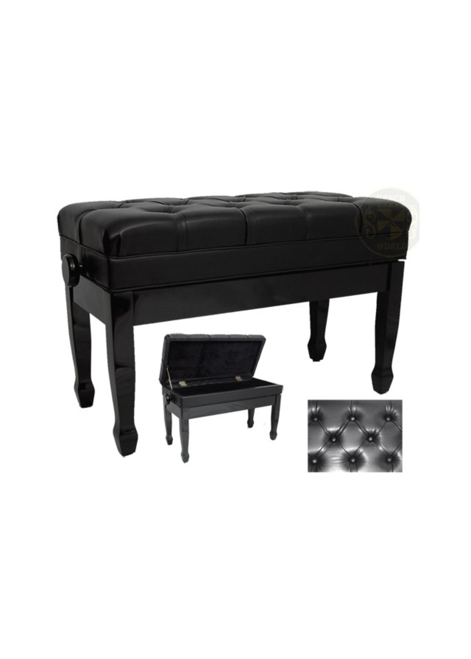 Benchworld Benchworld Piano Bench Adjustable Maestro 1G PE