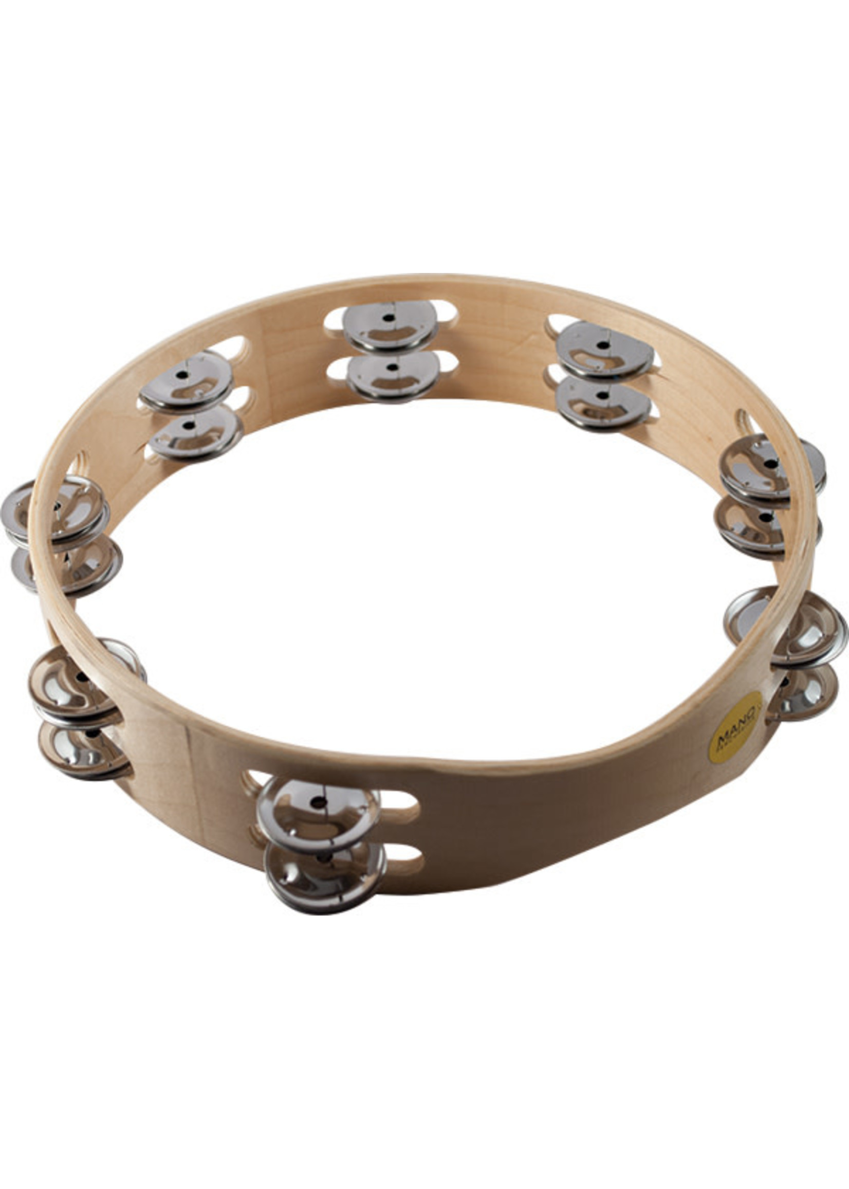 Mano Percussion Mano Tambourine 10" 16 Jingles