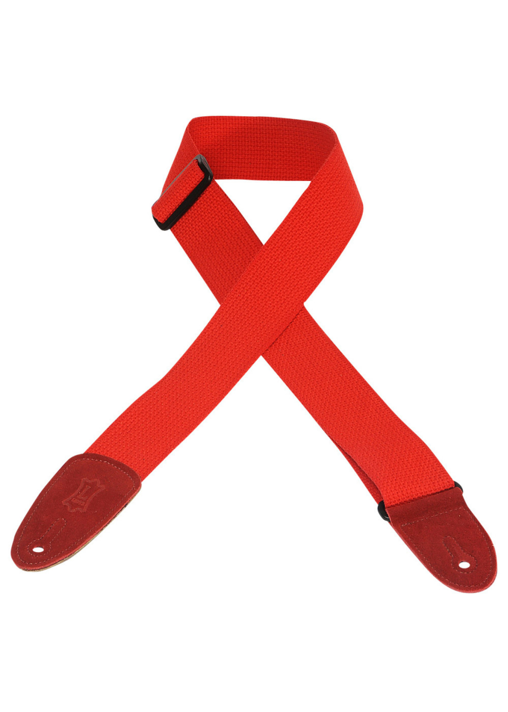 Levy's Levy's Guitar Strap 2" Classic Series Cotton w/Suede Ends