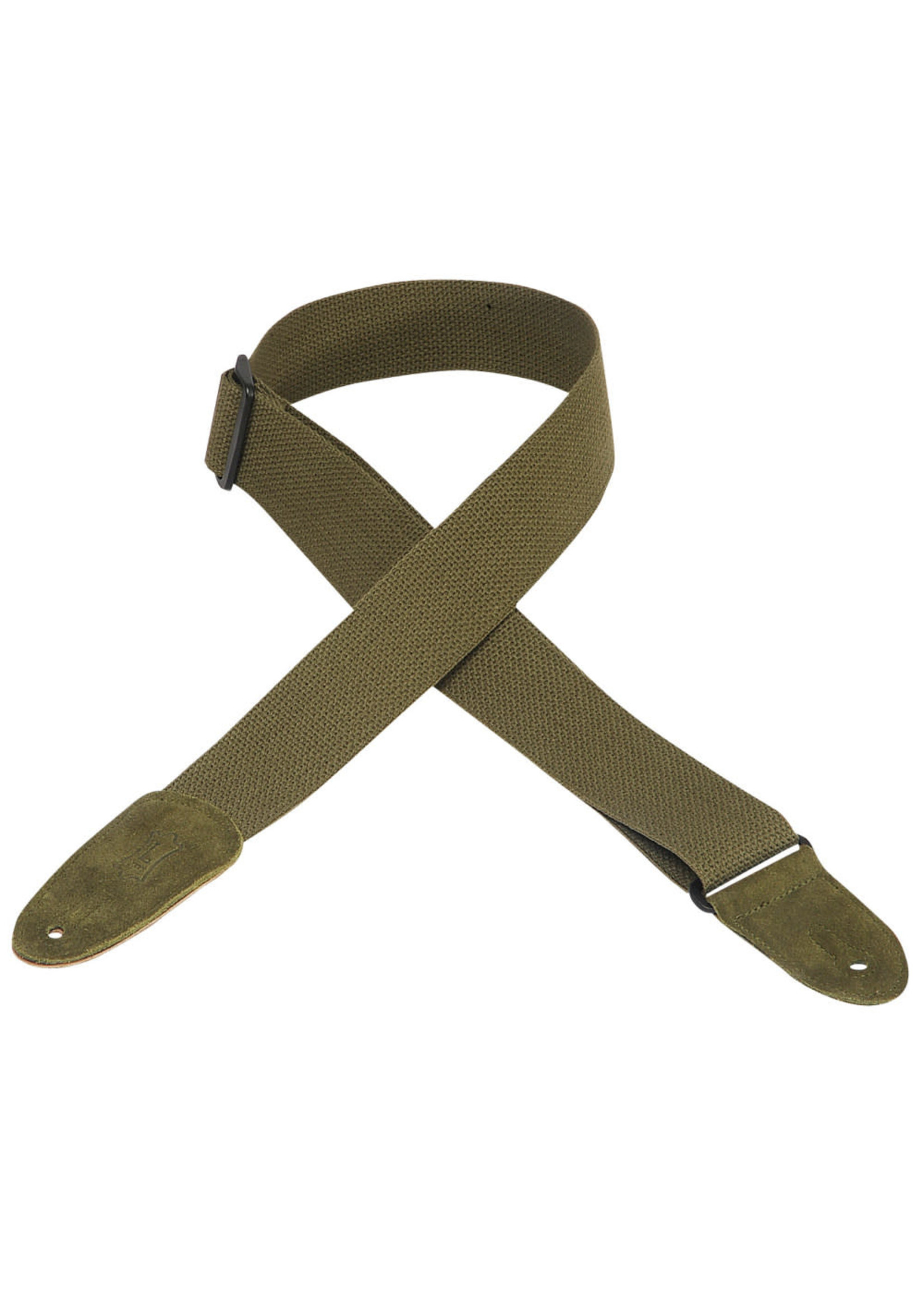 Levy's Levy's Guitar Strap 2" Classic Series Cotton w/Suede Ends