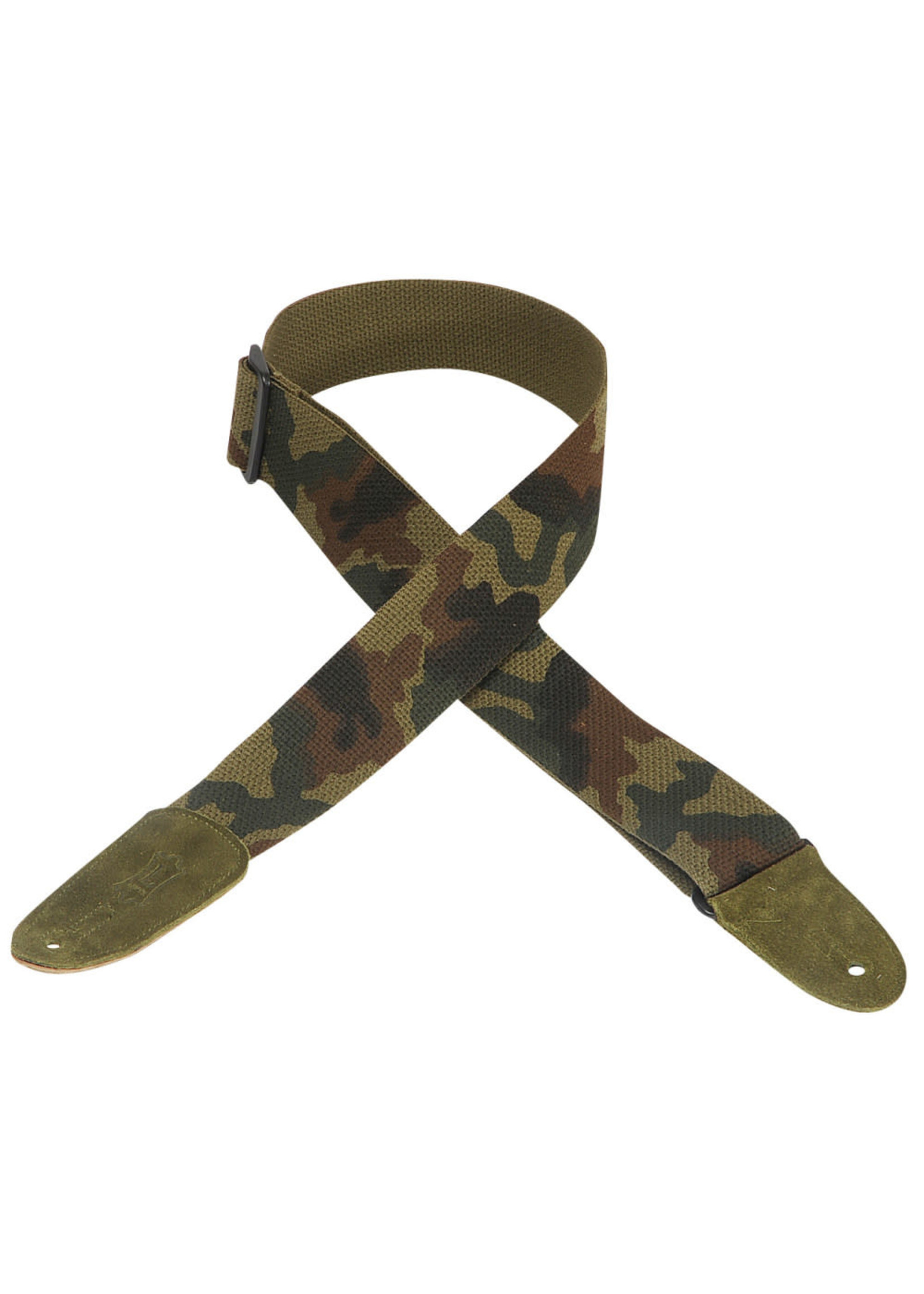 Levy's Levy's Guitar Strap 2" Classic Series Cotton w/Suede Ends