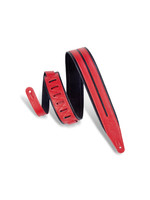 Levy's Levy's Guitar Strap 2.5" Rebel Series Double Racing Stripe
