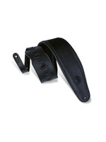 Levy's Levy's Guitar Strap 4" Wide Leather Black MSSB2-4-BLK