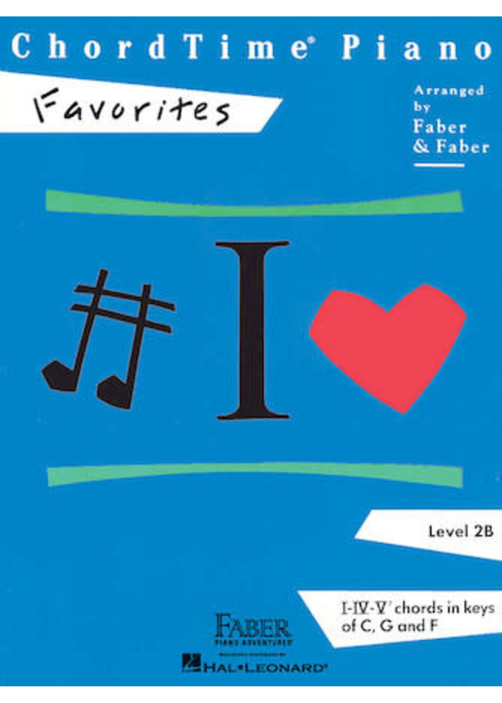 Hal Leonard Faber ChordTime Piano Favorites Level 2B