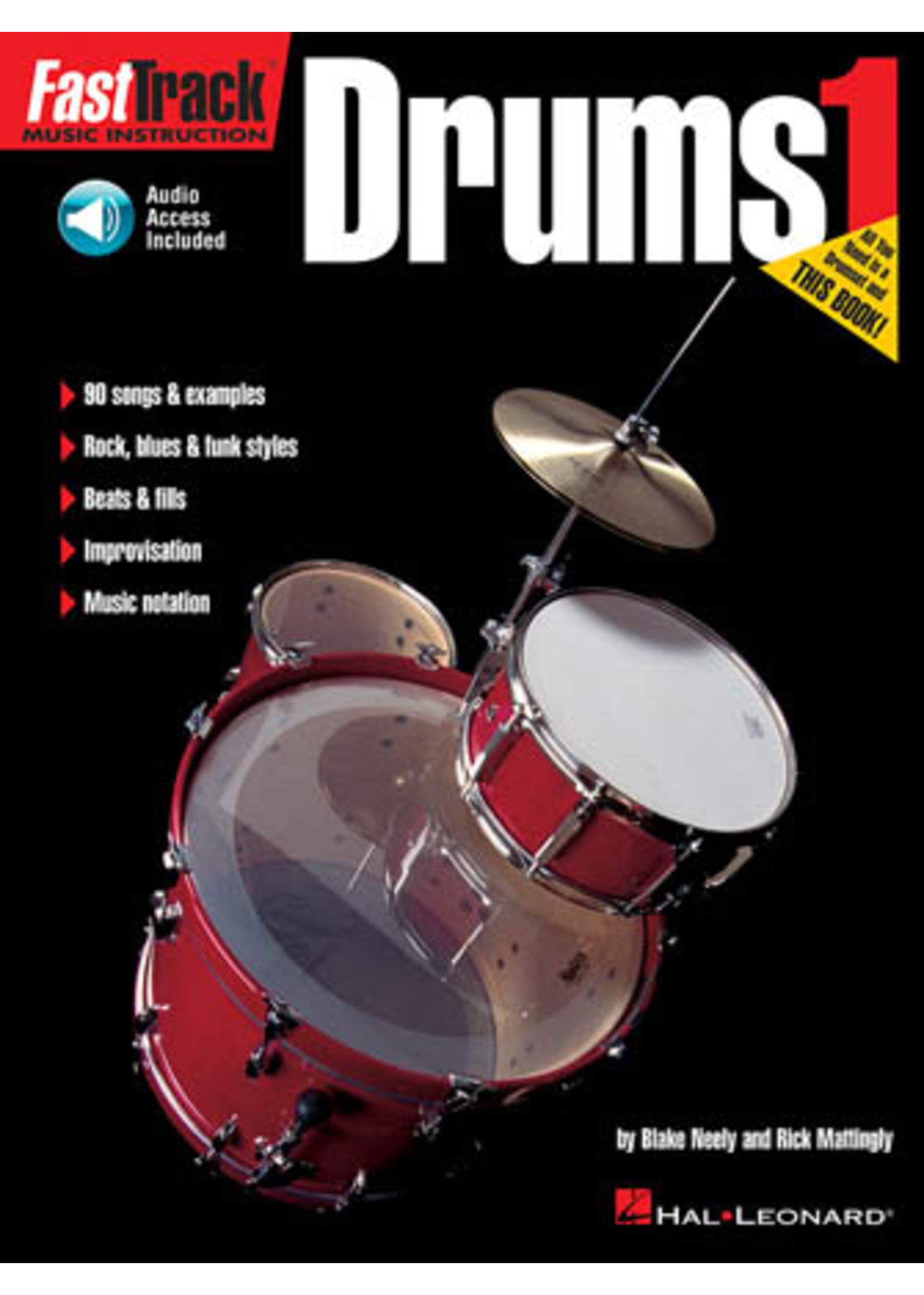 Hal Leonard FastTrack Drums Method Book 1