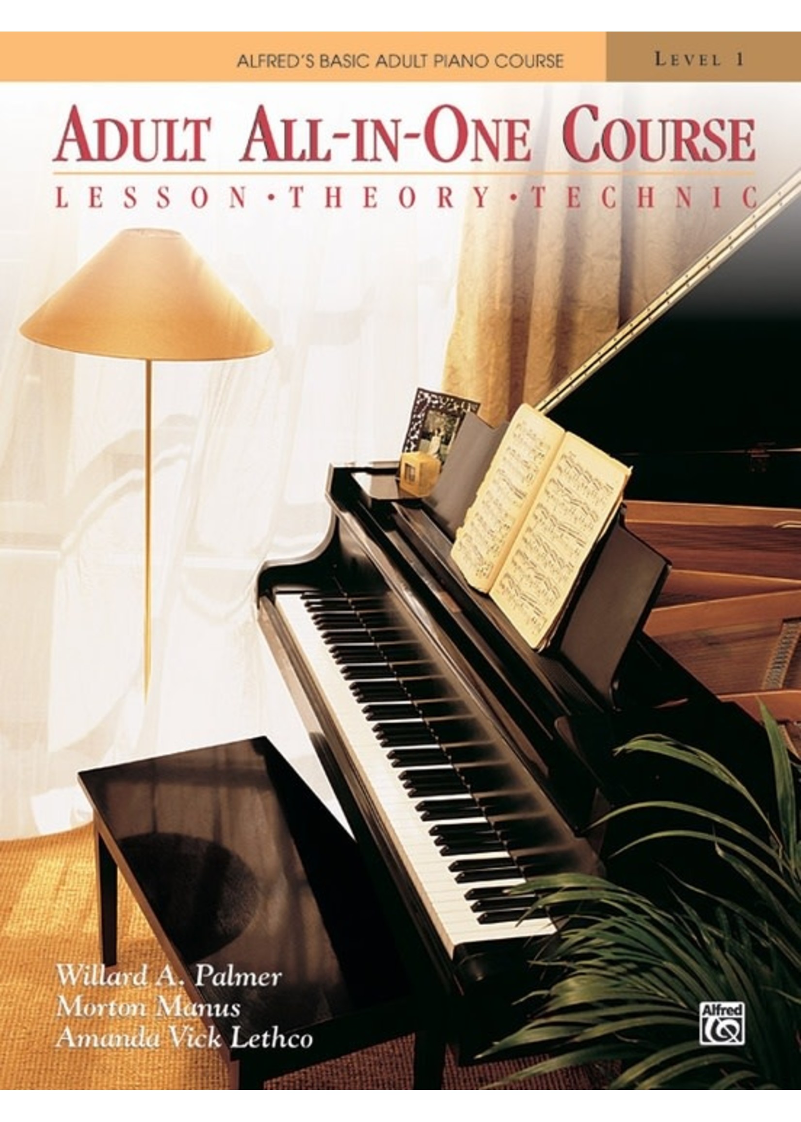 Alfred Alfred's Basic Adult All-in-One Course Book 1