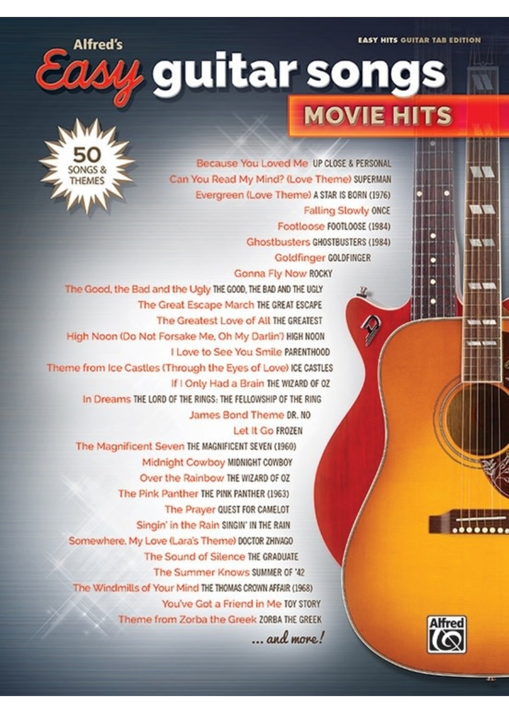 Alfred Alfred's Easy Guitar Songs: Movie Hits