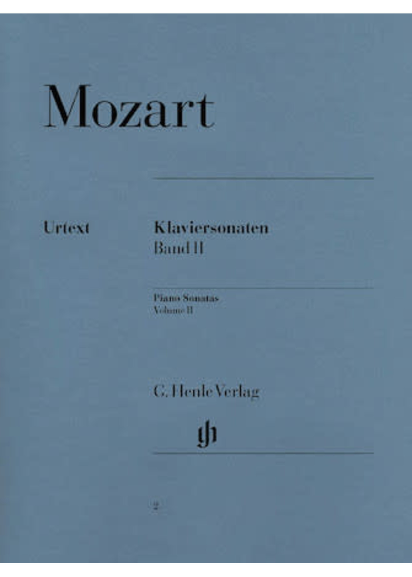 G. Henle Verlag Mozart Piano Sonatas Vol. II