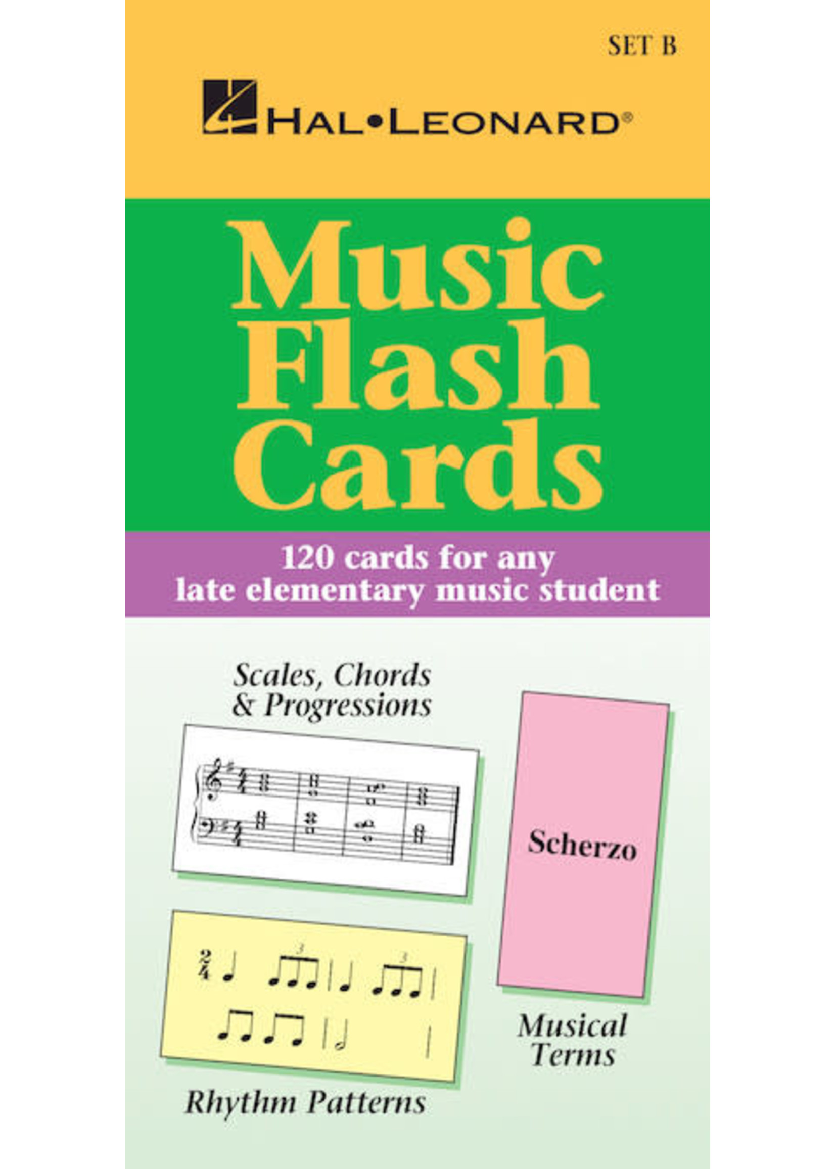 Hal Leonard Music Flash Cards Set B