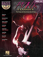 Hal Leonard Punk Classics Bass Play Along