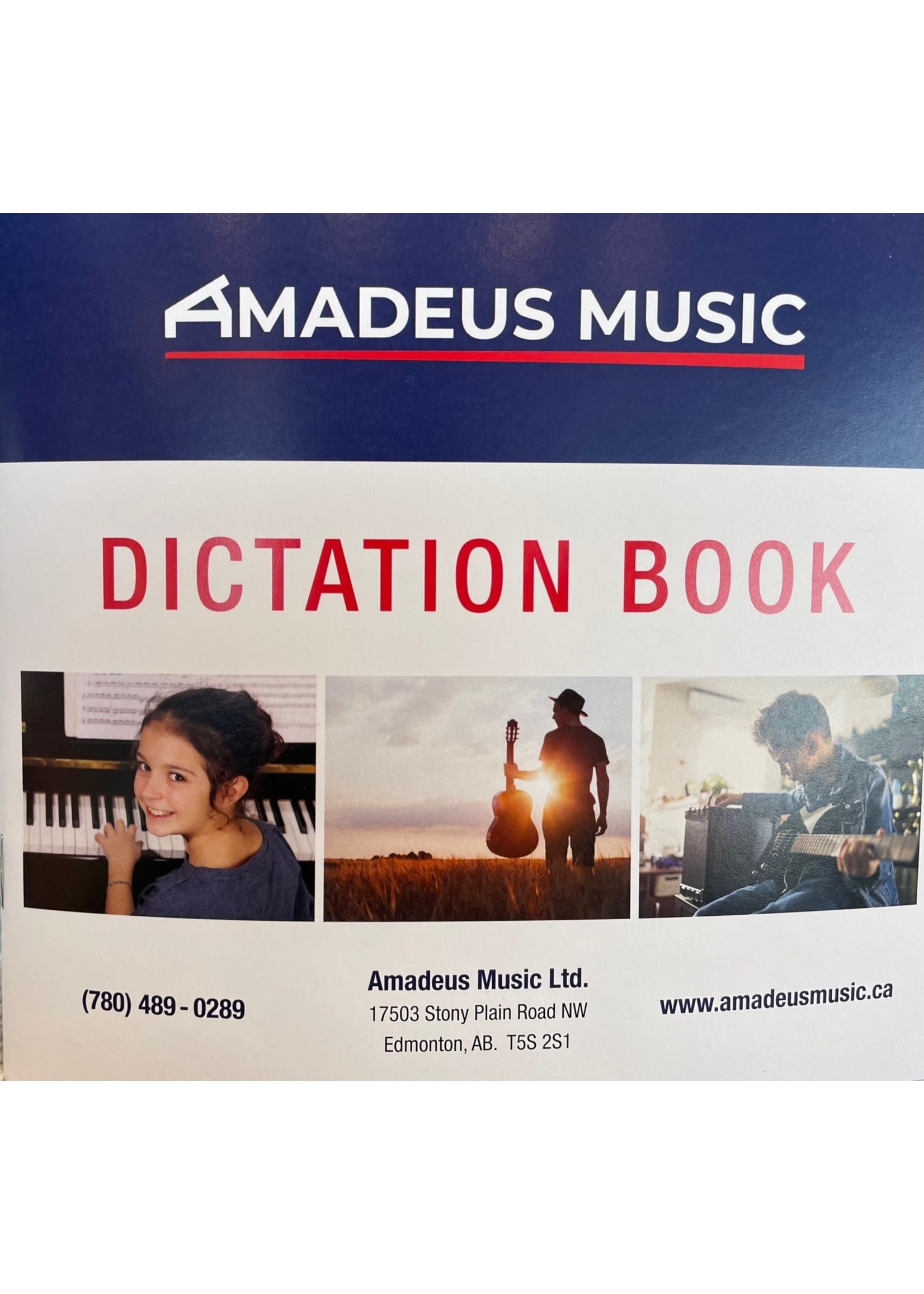 Mayfair Music Amadeus Music Dictation Book