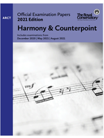 RCM RCM 2021 Official Examination Papers: Harmony & Counterpoint ARCT