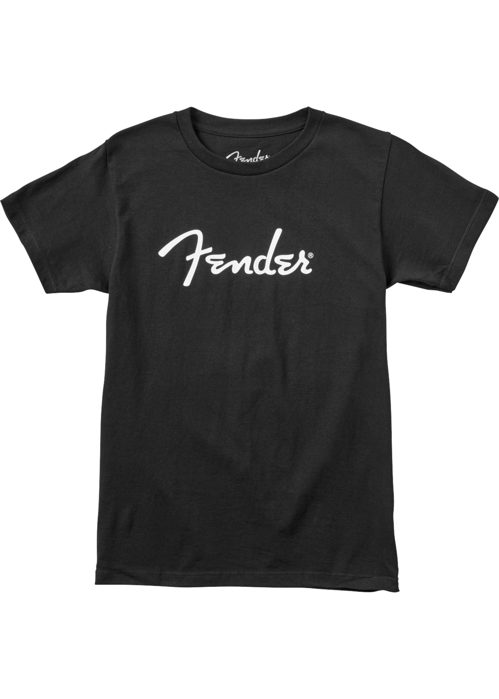 Fender Fender T-Shirt Spaghetti Logo Black