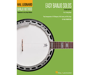 Hal Leonard Banjo Method: Easy Banjo Solos - Méthode Débutant Pour Apprendre Le Banjo | Partitions Faciles