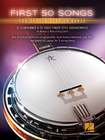 Hal Leonard 50 First Songs You Should Play on Banjo