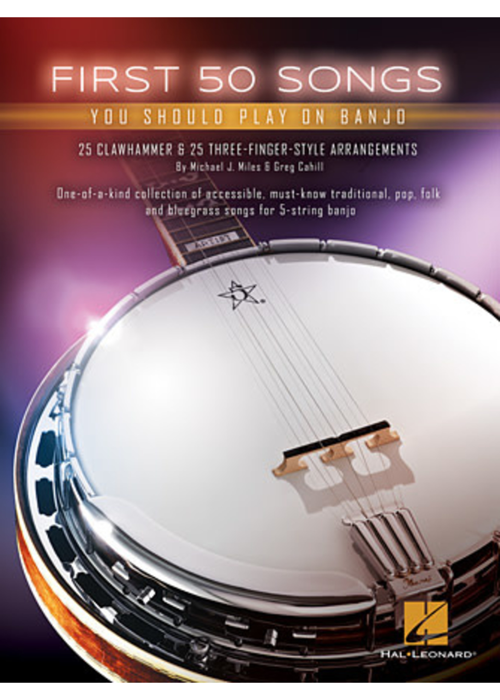Hal Leonard 50 First Songs You Should Play on Banjo